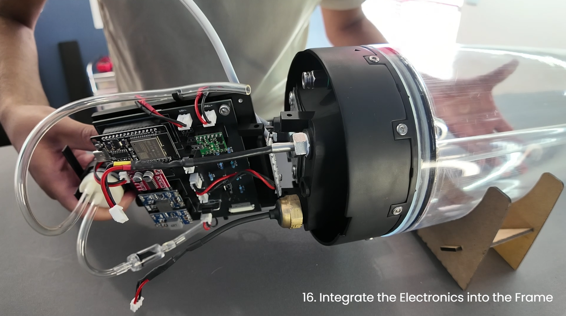 Integrate the Electronics Into the Frame