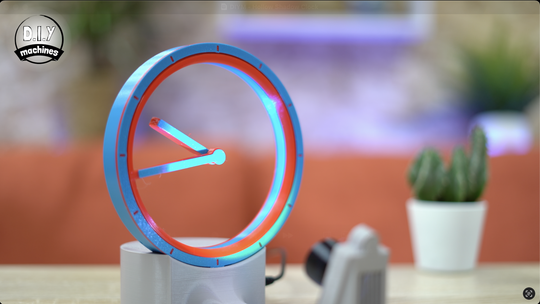 Shadow Clock - Projecting Time With 3D Printing and ESP's