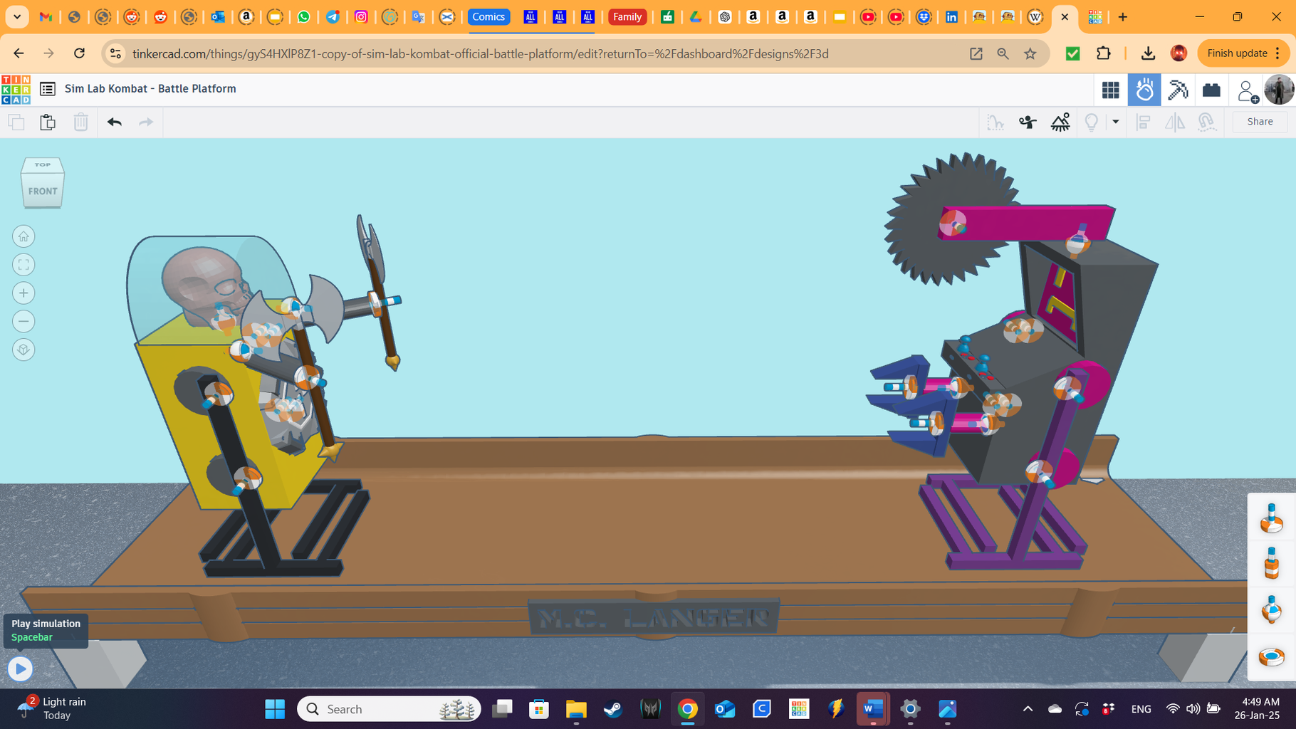 The Battle Platform