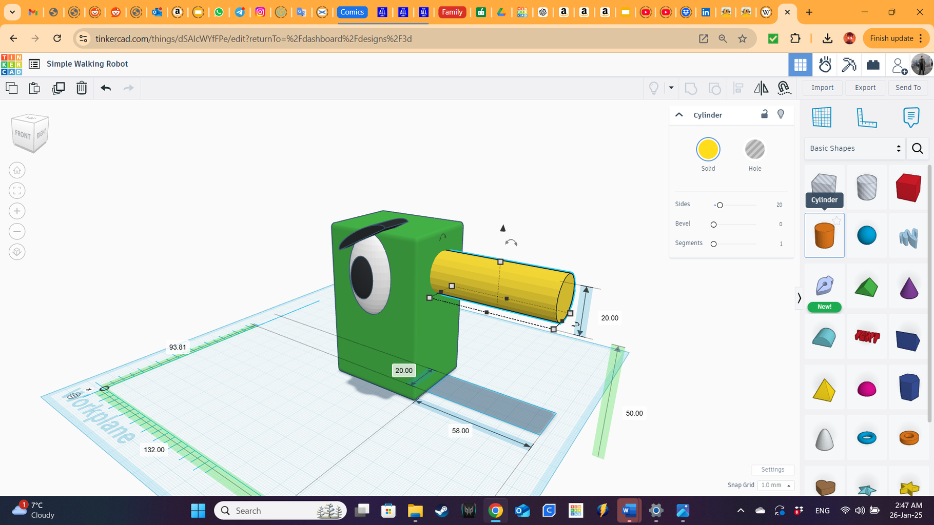 Cylinder (motor)