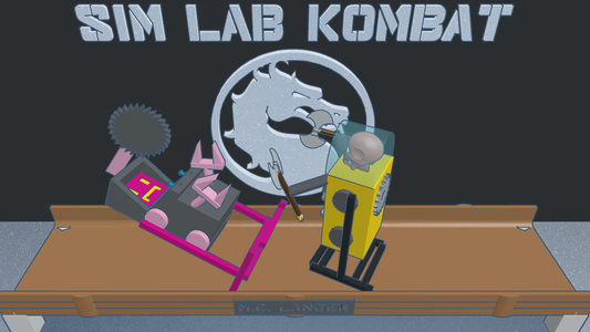 Tinkercad Robotics for School: SIMLAB KOMBAT! (virtual Walking Robots Battle)