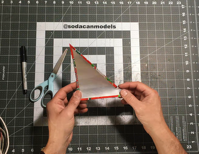 Fold the Edges of Your First Wing