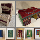 Art & Furniture from Corrugated Cardboard and Yarn