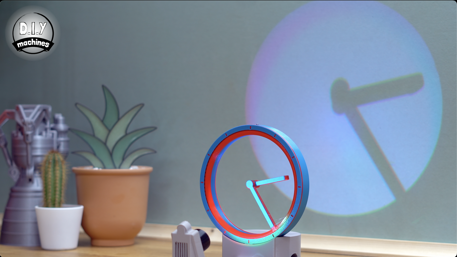 Shadow Clock - Projecting Time With 3D Printing and ESP's